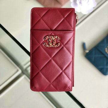 シャネル CHANEL JS-CH1182J 2020年最新入荷 フォン カードケース 携帯ケース コインケース ラムスキン