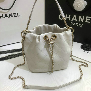 商品名称：シャネル CHANEL JS-CH1517BS 2020年最新入荷 スモール ハンドバッグ バケットバッグ 斜め掛け ショルダーバッグ レディースかばん ラムスキン