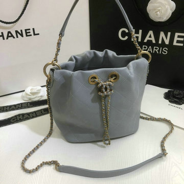 商品名称：シャネル CHANEL JS-CH1517HS 2020年最新入荷 スモール ハンドバッグ バケットバッグ 斜め掛け ショルダーバッグ レディースかばん ラムスキン