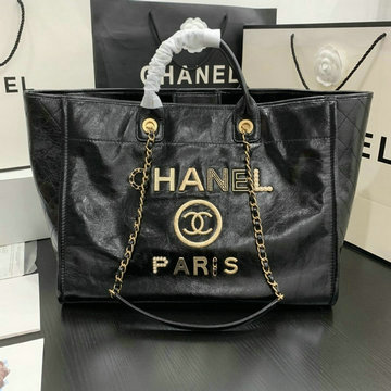 シャネル CHANEL JS-CH8375BK 2020年最新入荷 ショピングバッグ ハンドバッグ トートバッグ ママバッグ レディース カーフレザー