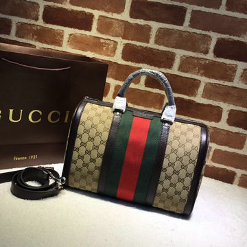 グッチ GUCCI 057-GG247205BK  2020年最新入荷 ボストンバッグ トートバッグ 2way ショルダーバッグ キャンパス