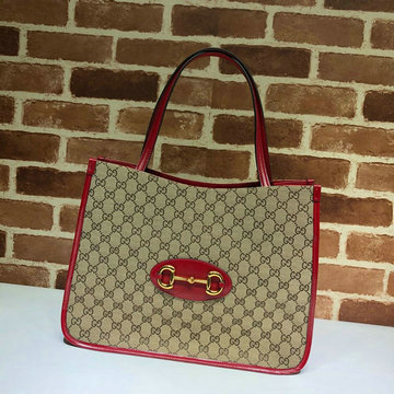 グッチ GUCCI 057-GG623694B 2020年最新入荷 ホースビット 1955 トートバッグ 肩掛け ショルダーバッグ レディースかばん キャンパス