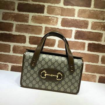 グッチ GUCCI 057-GG627323B 2020年最新入荷 ホースビット 1955 スモール トップハンドルバッグ トートバッグ ハンドバッグ キャンパス