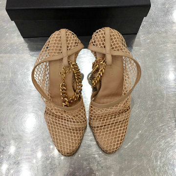 ボッテガヴェネタ BOTTEGAVENETA  26-BOVJ20006 2020年夏最新入荷 ハイヒールシューズ 透かし サマーサンダル レディースシューズ レザー