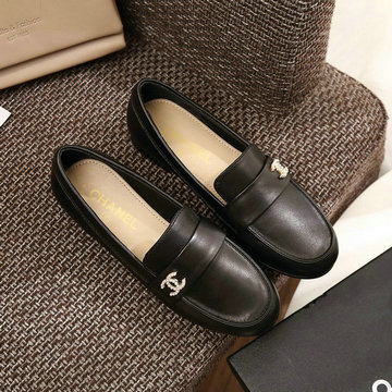 商品名称：シャネル CHANEL 26-CHJ20090HW 2020年夏最新入荷 パンプス フラットシューズ ローファーシューズ レディースシューズ レザー