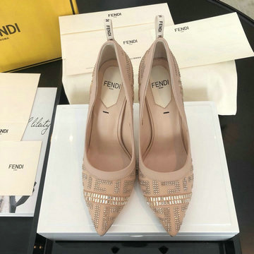 フェンディ FENDI 26-FDJ20019G  2020年夏最新入荷 ハイヒールシューズ パンプス レディースシューズ 靴 レザー