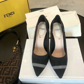 フェンディ FENDI  26-FDJ20020G 2020年夏最新入荷 ハイヒールシューズ パンプス レディースシューズ 靴 レザー