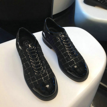 商品名称：シャネル CHANEL 26-CHJ20095 2020年夏最新入荷 フラットシューズ レースアップシューズ カジュアルシューズ レディース 靴