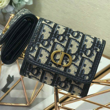 クリスチャンディオール CHRISTIAN DIOR 99-CD2057B 2020年最新入荷 30 モンテーニュ 三つ折り短財布 ショートウォレット レザー