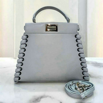 フェンディ FENDI 2020年最新入荷 ピーカブー トップハンドルバッグ 2way ショルダーバッグ トートバッグ レザー スモールバッグ レディースかばん