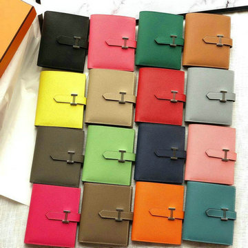 商品名称：エルメス HERMES 063-HES20003ZT  2020年最新入荷 ベアン 二つ折り短財布 ショートウォレット カードケース エプソン
