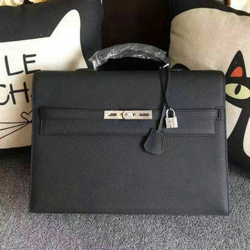 商品名称：エルメス HERMES 063-HKL38LRBK 2020年最新入荷 ケリー38 トートバッグ ブリーフケース 書類ケース メンズかばん ビジネスバッグ