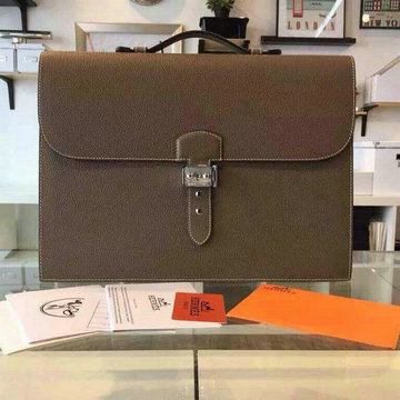 エルメス HERMES 98-H104838SH 2020年最新入荷 サック ア デペッシュ トートバッグ ブリーフケース 書類ケース メンズかばん ビジネスバッグ