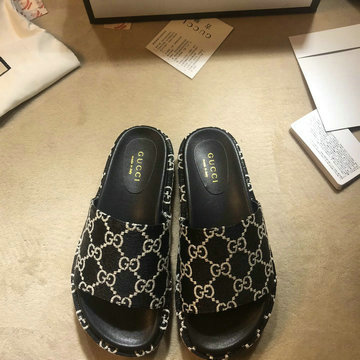 グッチ GUCCI 26-GGJ20049A  2020年夏最新入荷 スリッパ ミュール サマーサンダル 室外室内 靴 レディースシューズ