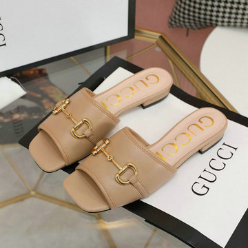 グッチ GUCCI 26-GGJ20044P  2020年夏最新入荷 フラットシューズ サンダル レディースシューズ スリッパ ミュール 室外靴 レザー