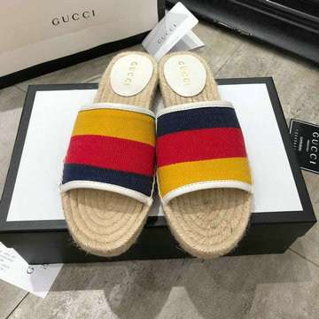 グッチ GUCCI 26-GGJ20055T 2020年夏最新入荷 エスパドリーユ サンダル サマーサンダル スリッパ ミュール レディースシューズ 靴