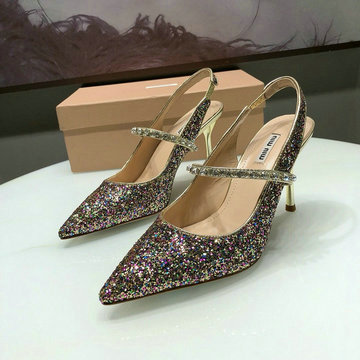 商品名称：ミュウミュウ MIUMIU 26-MMJ20011  2020年夏最新入荷 ハイヒールシューズ サマーサンダル ピンヒール レディースシューズ 靴 レザー