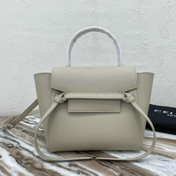 CELINE セリーヌ DDB-CE175519QMB 2020年最新入荷 ベルト ナノ ハンドバッグ トート バッグ 2way ショルダーバッグ レディースかばん