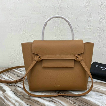 CELINE セリーヌ DDB-CE175519QTH 2020年最新入荷 ベルト ナノ ハンドバッグ トート バッグ 2way ショルダーバッグ レディースかばん