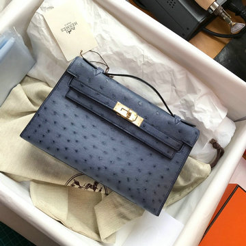 商品名称：エルメス HERMES 063-HKL22TPJBL 2020年最新入荷 ケリー 22 トートバッグ トップハンドルバッグ レディースかばん オーストリッチ革