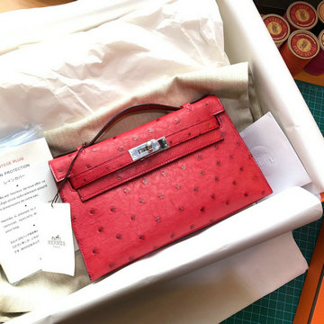 エルメス HERMES 063-HKL22TPYGR 2020年最新入荷 ケリー 22 トートバッグ トップハンドルバッグ レディースかばん オーストリッチ革
