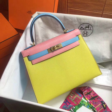 商品名称：エルメス HERMES 063-HKL25SWPYF 2020年最新入荷 ケリー 25 トートバッグ トップハンドルバッグ レディースかばん エプソン