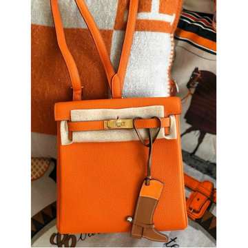 エルメス HERMES 063-HKLA22TGJC 2020年最新入荷 ケリー アド バックパック リュックサック メンズかばん ディパックバッグ リュック TOGO革