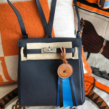 エルメス HERMES 063-HKLA22TGYK  2020年最新入荷 ケリー アド バックパック リュックサック メンズかばん ディパックバッグ リュック TOGO革