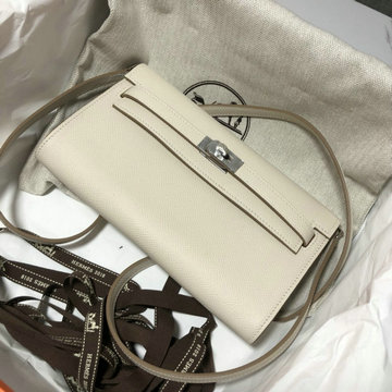 エルメス HERMES 063-HKLW19SYNB 2020年最新入荷 ケリー WOC クラッチバッグ 手持ちかばん 2way 斜め掛けショルダーバッグ エプソン