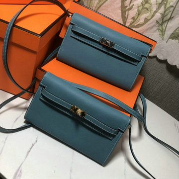 エルメス HERMES 063-HKLW19SYZL  2020年最新入荷 ケリー WOC クラッチバッグ 手持ちかばん 2way 斜め掛けショルダーバッグ エプソン