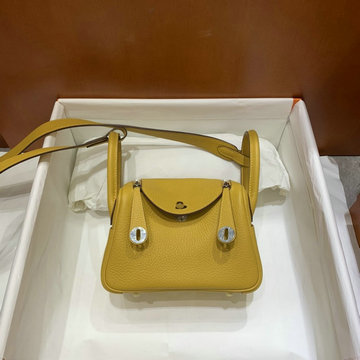 商品名称：エルメスHERMES 063-HLD19LYHY 2020最新入荷 ミニ リンディ 斜め掛け ショルダーバッグ スクエアバッグ トリヨンクレマンス