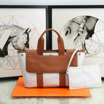 エルメスHERMES 063-HE0638PBT 2020最新入荷 トップハンドルバッグ トート 2way ショルダーバッグ キャンパス