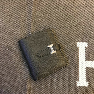 商品名称：エルメス HERMES 063-HES20003BK 2020年最新入荷 ベアン 二つ折り短財布 ショートウォレット カードケース エプソン