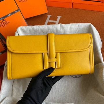 エルメス HERMES 063-HES20005YL 2020年最新入荷 ジジェ エラン クラッチバッグ 手持ちかばん swift革 スイフト カーフスキン