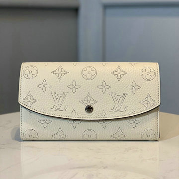 ルイヴィトン LOUISVUITTON 057-M60144B 2020年最新入荷 ポルトフォイユ イリス 二つ折り長財布 ロングウォレット カードケース マヒナレザー