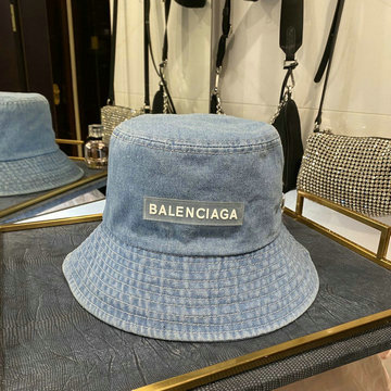 バレンシアガ BALENCIAGA 99-MZBA20001 2020年春夏最新入荷 エスパドリーユ キャップ 帽子 男女兼用 デニム 季節追わず