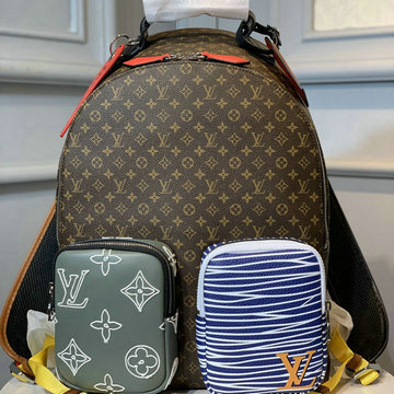 ルイヴィトン LOUISVUITTON 2020年最新入荷 バックパック リュックサック メンズ リュック ディパックバッグ モノグラム エクリプス キャンバス