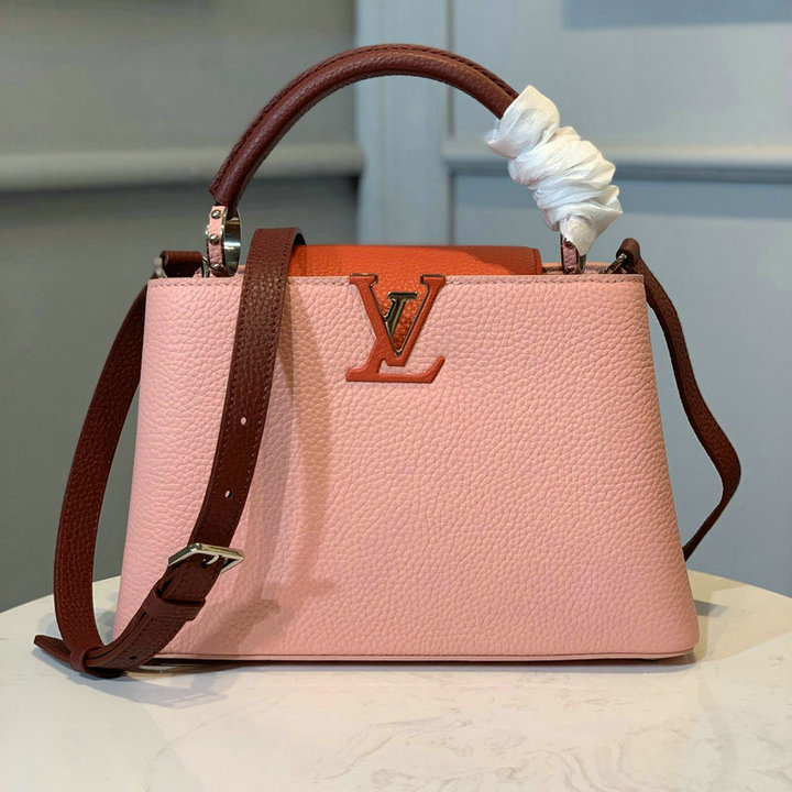 商品名称：ルイヴィトン LOUISVUITTON 057-M53964FR 2020年最新入荷 カプシーヌ BB トートバッグ 2way ショルダーバッグ トップハンドルバッグ トリヨンレザー