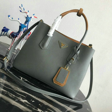 プラダ PRADA DDB-PD1BG775HT 2020年最新入荷 ドゥーブレ ミディアムバッグ トートバッグ 2way ショルダーバッグ レディースかばん カーフレザー