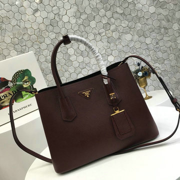 プラダ PRADA DDB-PD1BG2775JH 2020年最新入荷 ドゥーブレ ミディアムバッグ トートバッグ 2way ショルダーバッグ レディースかばん カーフレザー