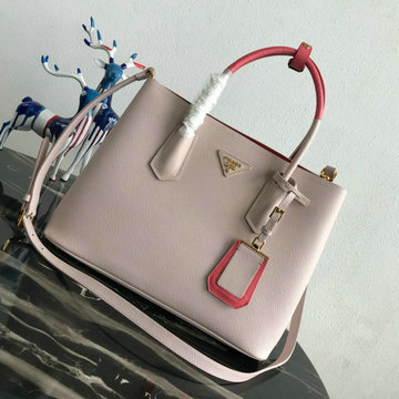 プラダ PRADA DDB-PD1BG775QF 2020年最新入荷 ドゥーブレ ミディアムバッグ トートバッグ 2way ショルダーバッグ レディースかばん カーフレザー