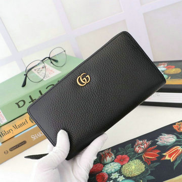 グッチ GUCCI 057-GG456117 2020年最新入荷 GGマーモント ジッピーウォレット ファスナー長財布 カーフスキン