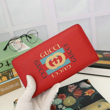 グッチ GUCCI 057-GG496317Q 2020年最新入荷 ジッピーウォレット ファスナー長財布 ロングウォレット カーフレザー