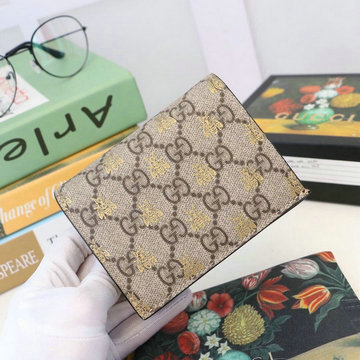 グッチ GUCCI 057-GG508757  2020年最新入荷 GGスプリーム キャンバス カードケース コインケース 札入れ付き 小銭入れ