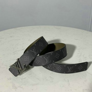 057-M0252Q　ルイヴィトン LOUISVUITTON 2020年最新入荷 サンチュール LVライン 40mm リバーシブル ベルト レザー
