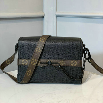 ルイヴィトン LOUISVUITTON 057-M30718L 2020年最新入荷 斜め掛け ショルダーバッグ スクエアバッグ メンズかばん タイガレザー