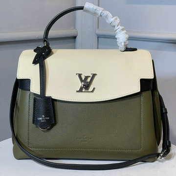 ルイヴィトン LOUISVUITTON 057-M52787  2020年最新入荷 ロックミー エヴァー MM トップハンドルバッグ ショルダーバッグ トートバッグ カーフレザー