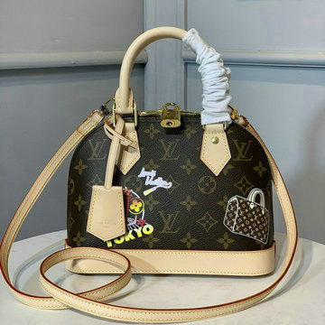 ルイヴィトン LOUISVUITTON 057-M53152L  2020年最新入荷 アルマ BB トートバッグ ショルダーバッグ レディースかばん モノグラムキャンパス