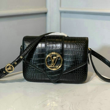 商品名称：ルイヴィトン LOUISVUITTON 057-M55948E 2020年最新入荷 LV PONT 9 LV ポンヌフ 斜め掛け ショルダーバッグ フラップバッグ レディースかばん