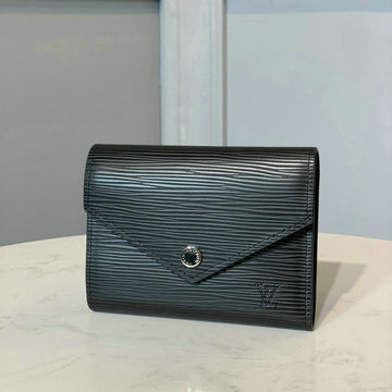 ルイヴィトン LOUISVUITTON 057-M62173 2020年最新入荷 ポルトフォイユ ヴィクトリーヌ 三つ折り短財布 ショートウォレット エピレザー
